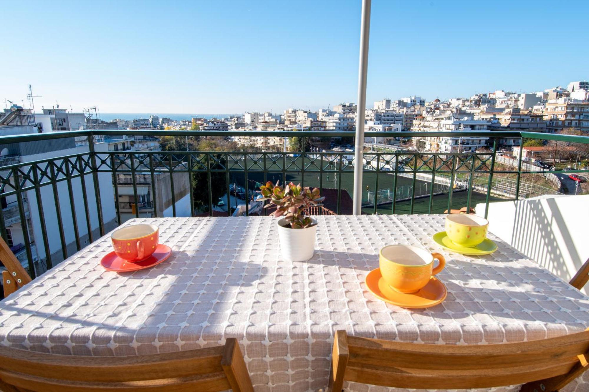 Sunset Rooftop Apartment Салоніки Екстер'єр фото