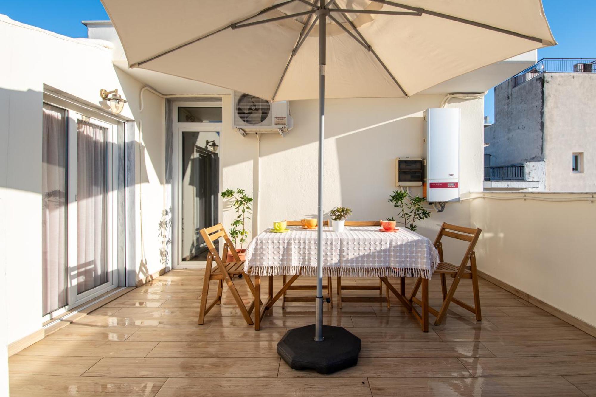 Sunset Rooftop Apartment Салоніки Екстер'єр фото